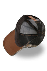 Casquette Von Dutch Baseball Flanelle à Carreaux
