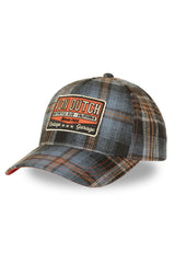 Casquette Von Dutch Baseball à Carreaux