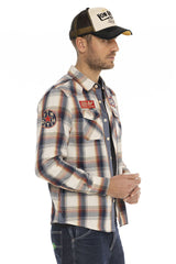 Chemise M/L à Carreaux  Von Dutch