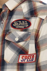Chemise M/L à Carreaux  Von Dutch