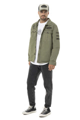 Surchemise Von Dutch en Sergé Kaki