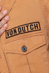 Surchemise Von Dutch Kust Orange/Noir