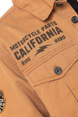 Surchemise Von Dutch Kust Orange/Noir
