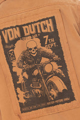 Surchemise Von Dutch Kust Orange/Noir