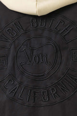 Surchemise à Capuche  Von dutch en Twill Noir