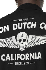 Polo Von Dutch Maille Piquée Noir.