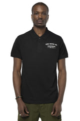 Polo Von Dutch Maille Piquée Noir.