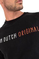 Sweat ML Von Dutch Skul Noir col rond