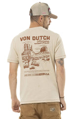 Tee-Shirt Von Dutch Beige Arizo