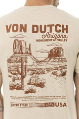 Tee-Shirt Von Dutch Beige Arizo