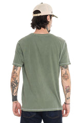 Tee-Shirt M/C Von dutch Flesh Kaki