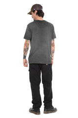 Tee-Shirt M/C Von dutch Gary Anthracite