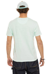 Tee-Shirt M/C Von dutch Girl Vert Pâle