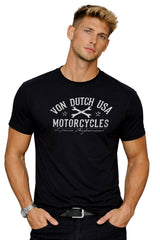Tee-Shirt M/C Von dutch Log5 Black