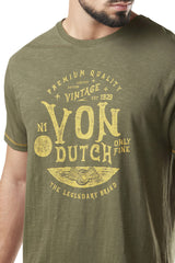 Tee-Shirt Von Dutch Preston Kaki
