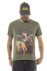 Tee-Shirt Von Dutch Pinup Kaki
