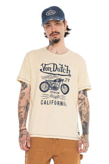 Tee-Shirt M/C Von dutch Zane Beige