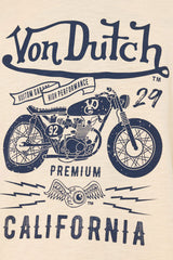 Tee-Shirt M/C Von dutch Zane Beige