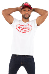Tee shirt Von Dutch Blanc Col V