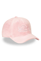 Caquette Von Dutch Baseball Velours Rose