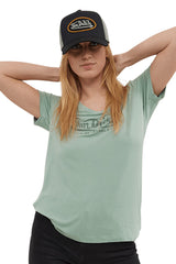 Tee shirt Von Dutch Col V Strass