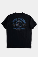 Tee-Shirt M/C Iron And Resin Wild Machines Black