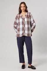 Chemise Deeluxe Izélia à Carreaux