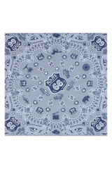 Bandana Made In USA Route 66 gris