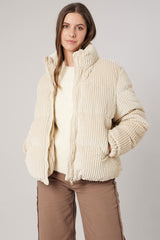 Blouson Deeluxe Velours Noëlia Cream