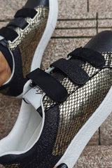 Sneakers Femme Glitters Croco