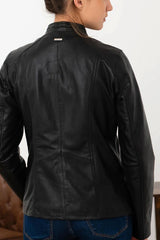 Veste Cuir Georgia Black