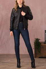 Blouson Cuir Nagano Black