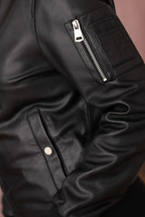 Blouson Cuir Nagano Black