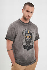 Tee-Shirt M/C Daytona Free Rider Black