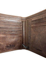 Portefeuille Von Dutch Kaki Brown