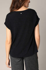 Tee-shirt Deeluxe M/C Kriva Noir