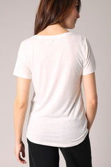 Tee-shirt M/C Deeluxe Kellie Blanc