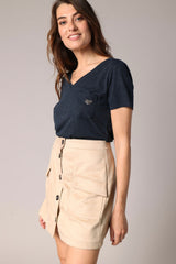 Tee-shirt M/C Deeluxe Kellie Black