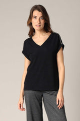 Tee-shirt Deeluxe M/C Kriva Noir
