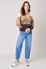 Pull Deeluxe Col V Lodina Brown