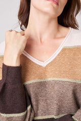 Pull Deeluxe Col V Lodina Brown