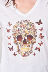Tee-Shirt Deeluxe Beskull White