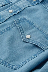 Chemise en Jean's Iron And Resin Bleach