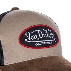 Casquette VON DUTCH SUEDE